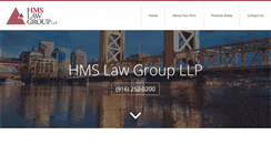 Desktop Screenshot of hmslawgroup.com